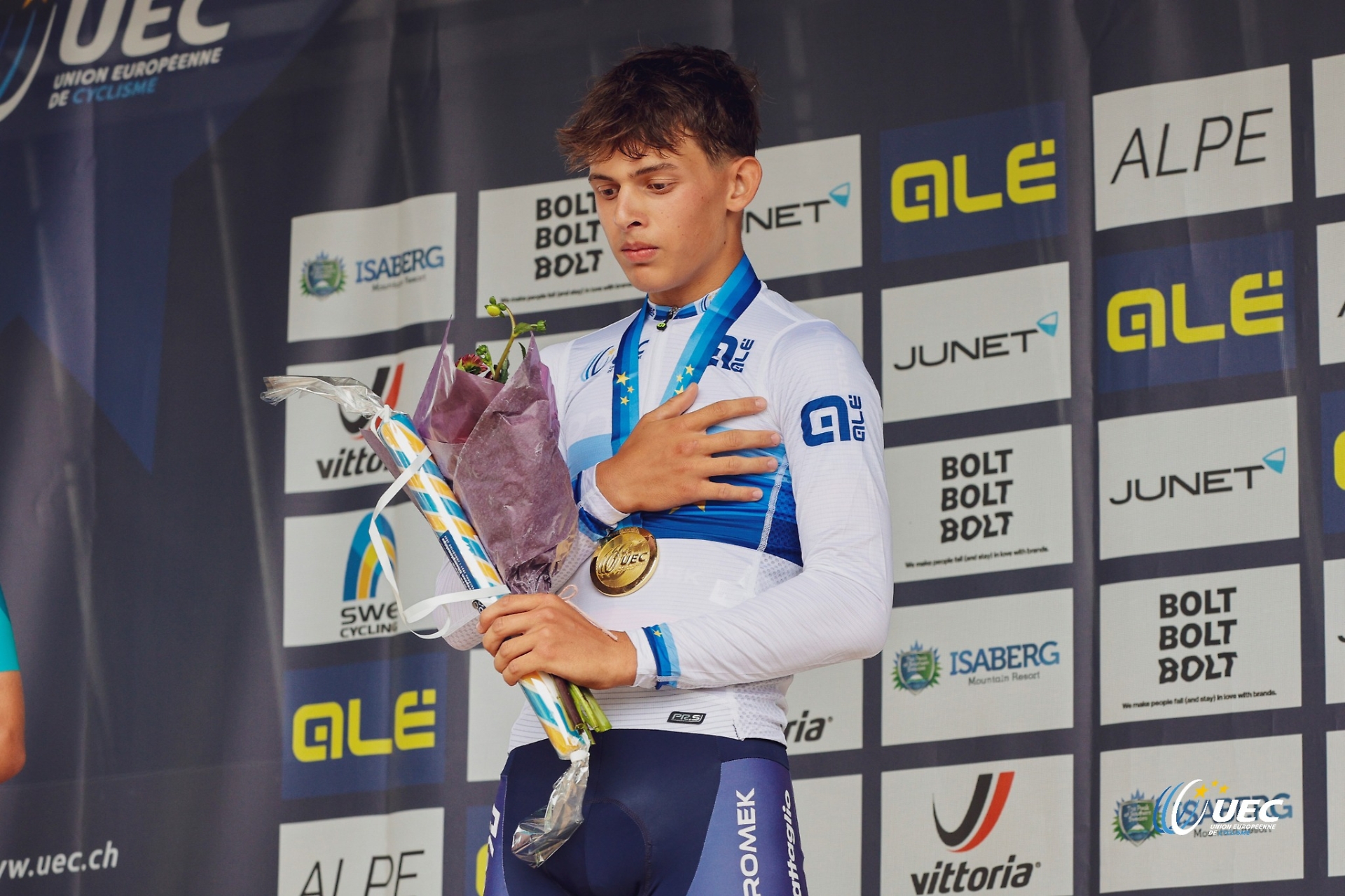 Davide Quattrone emozionato