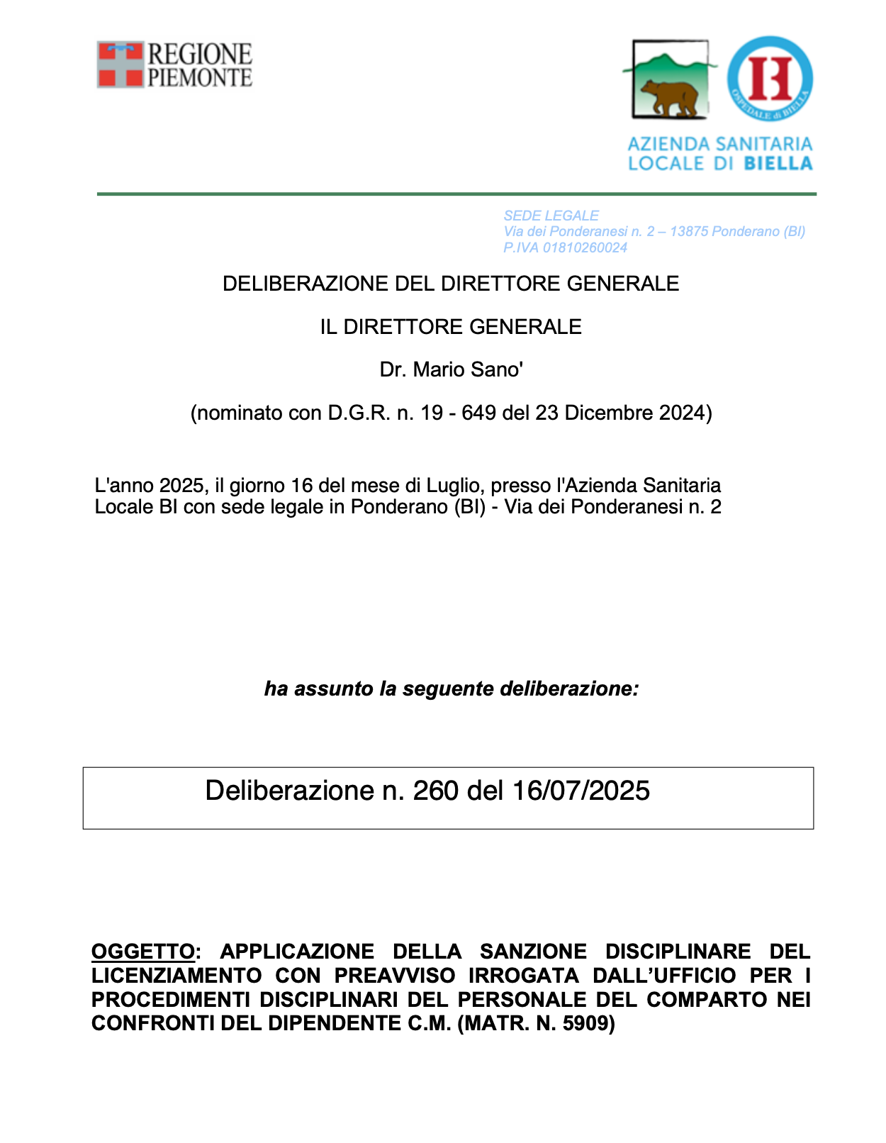 direttore
