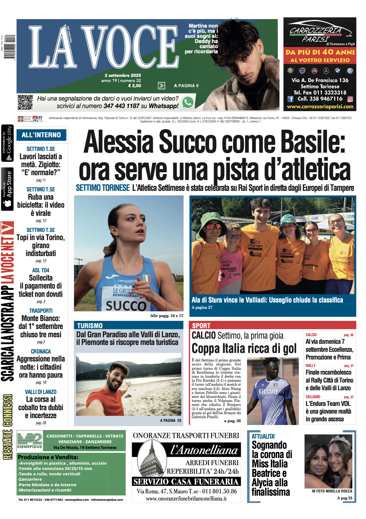 prima pagina