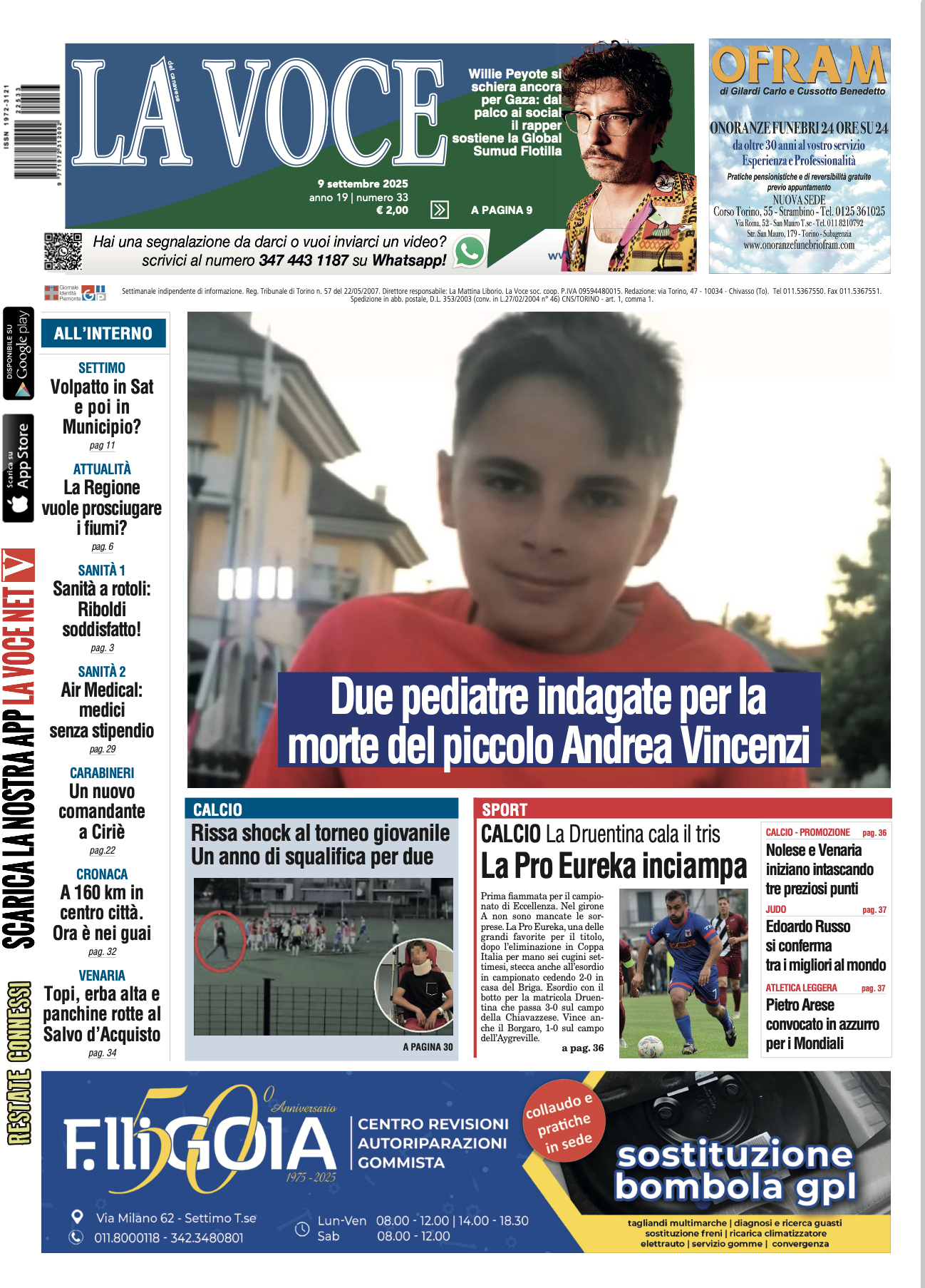 prima pagina