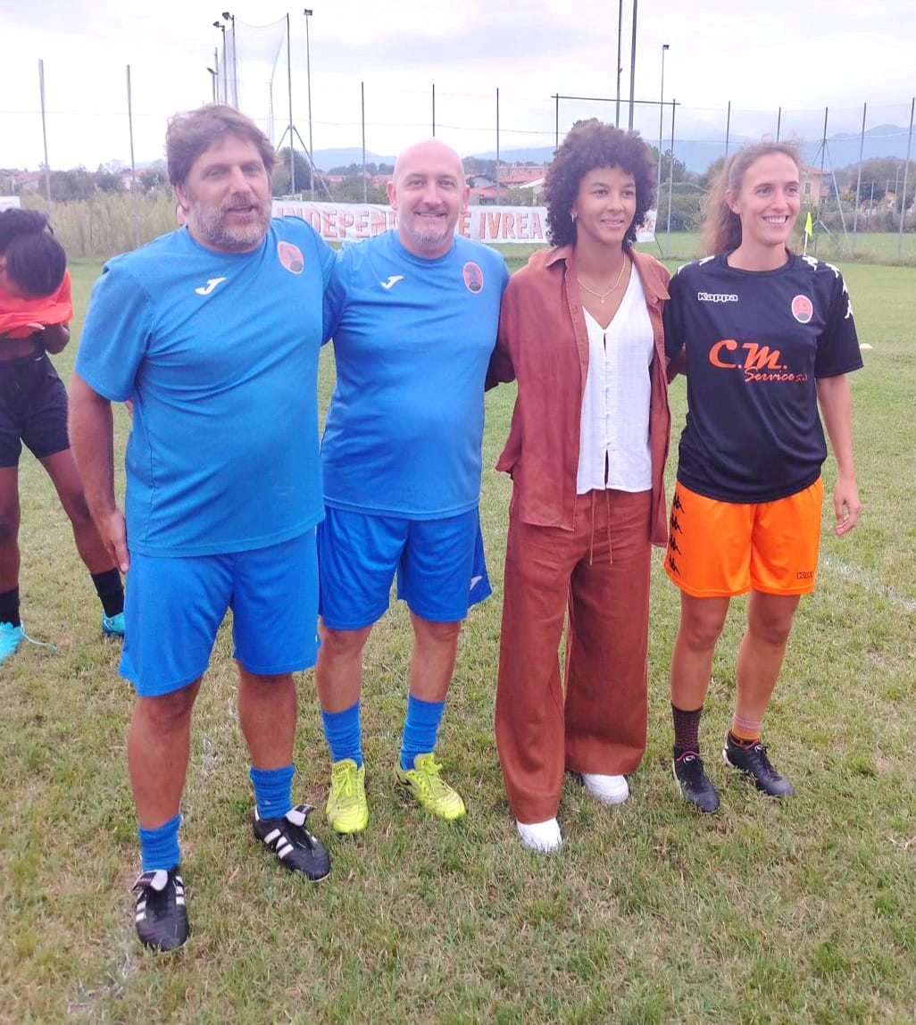 Sara Gama staff tecnico Ivrea