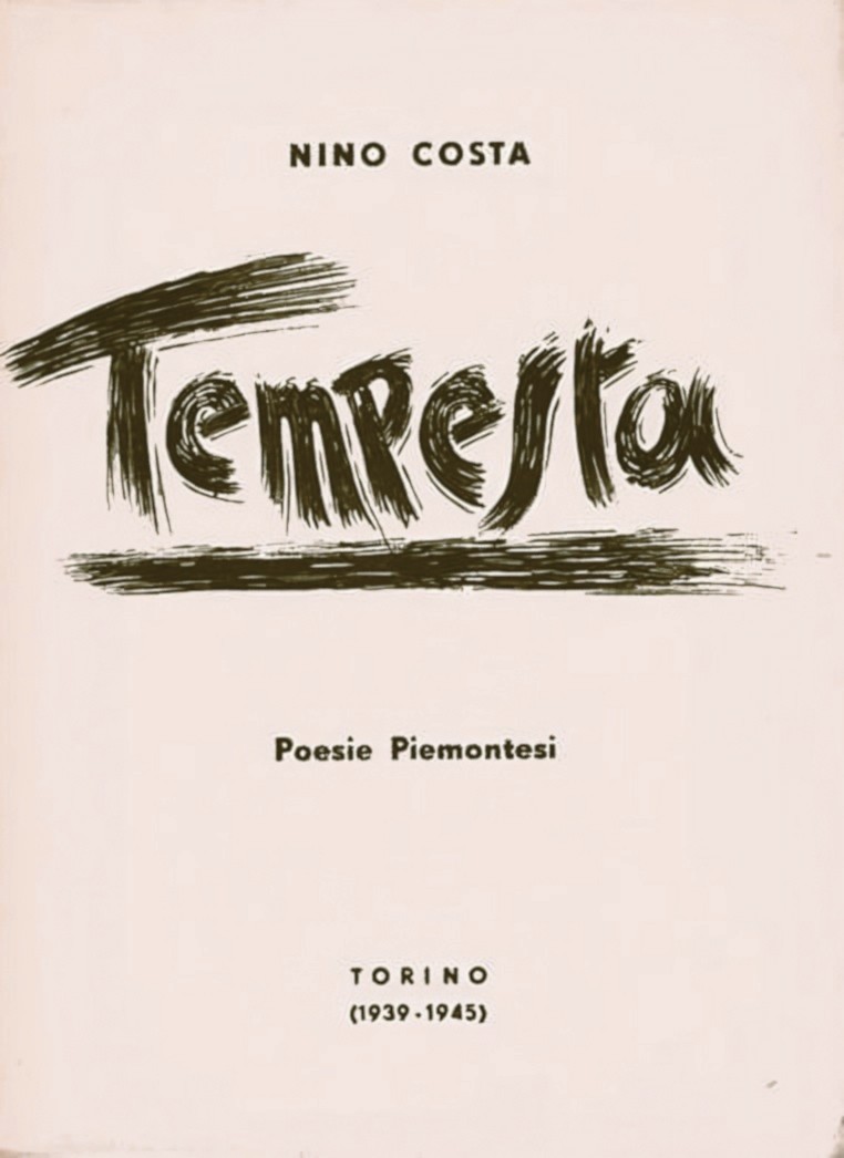 «Tempesta», l'ultima raccolta di liriche de l poeta, usci postuma nel novembre 1946
