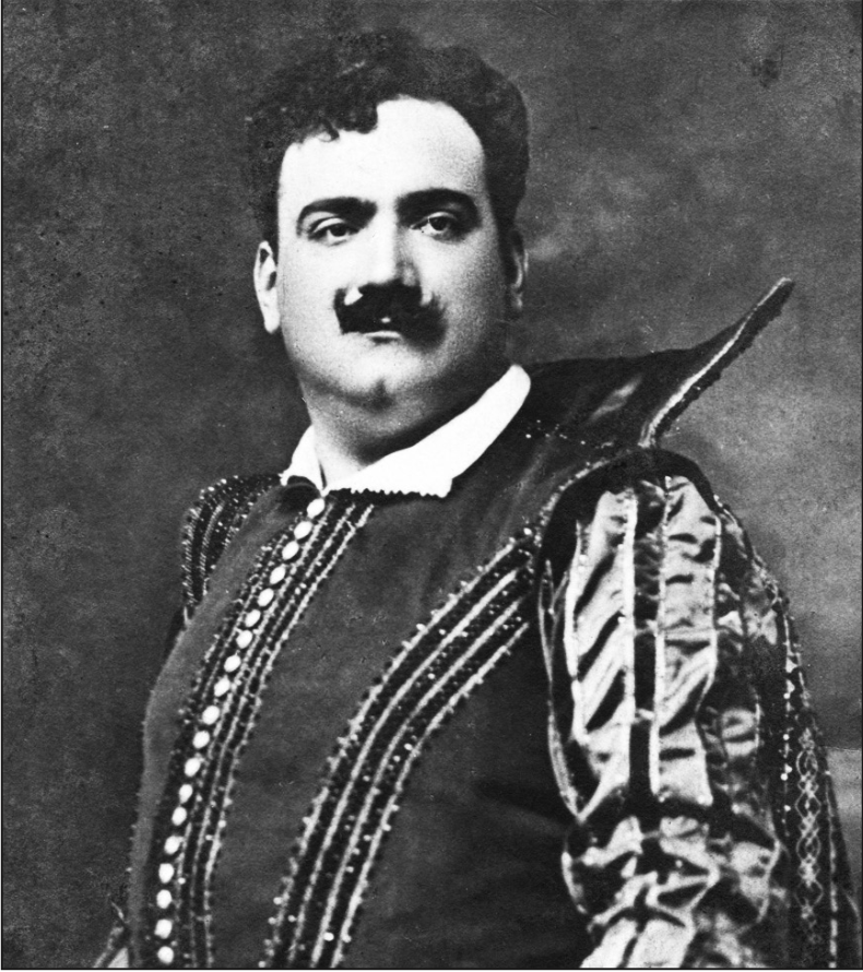 Il grande tenore Enrico Caruso