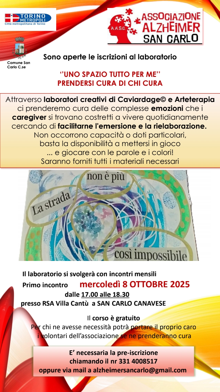 Locandina del laboratorio della dottoressa Dallorto
