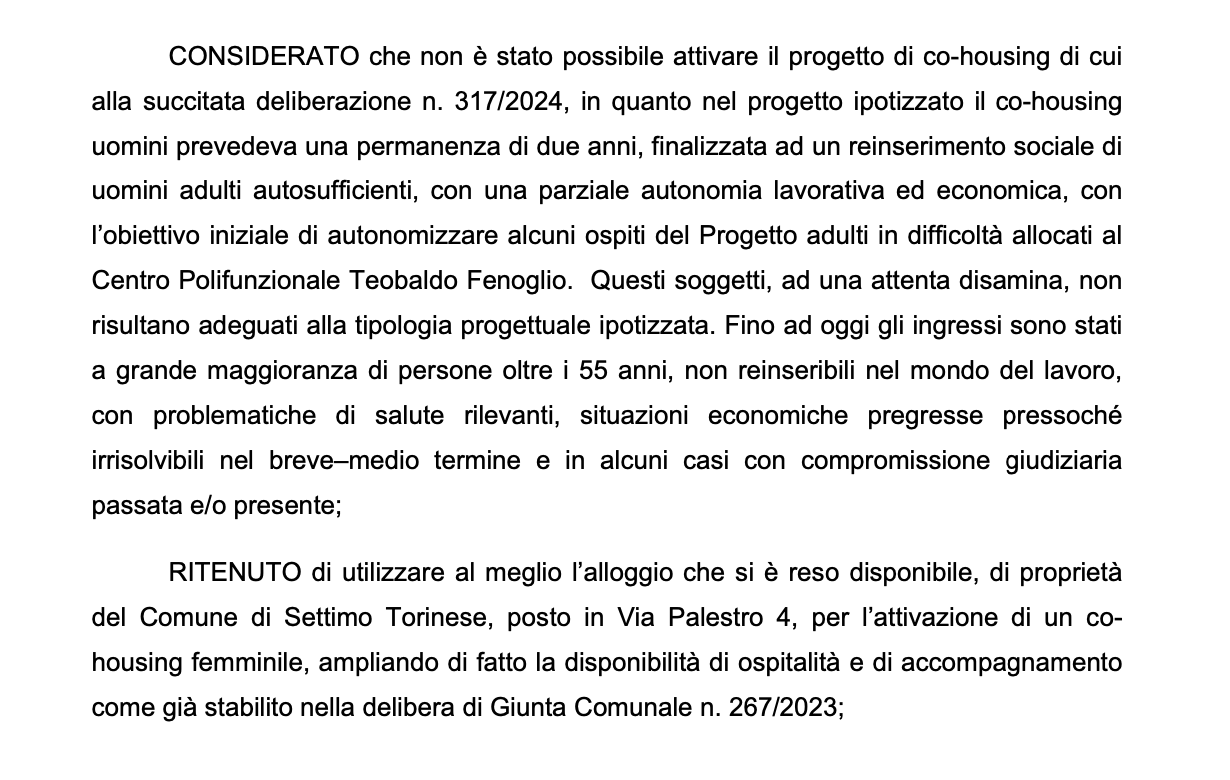 considerato