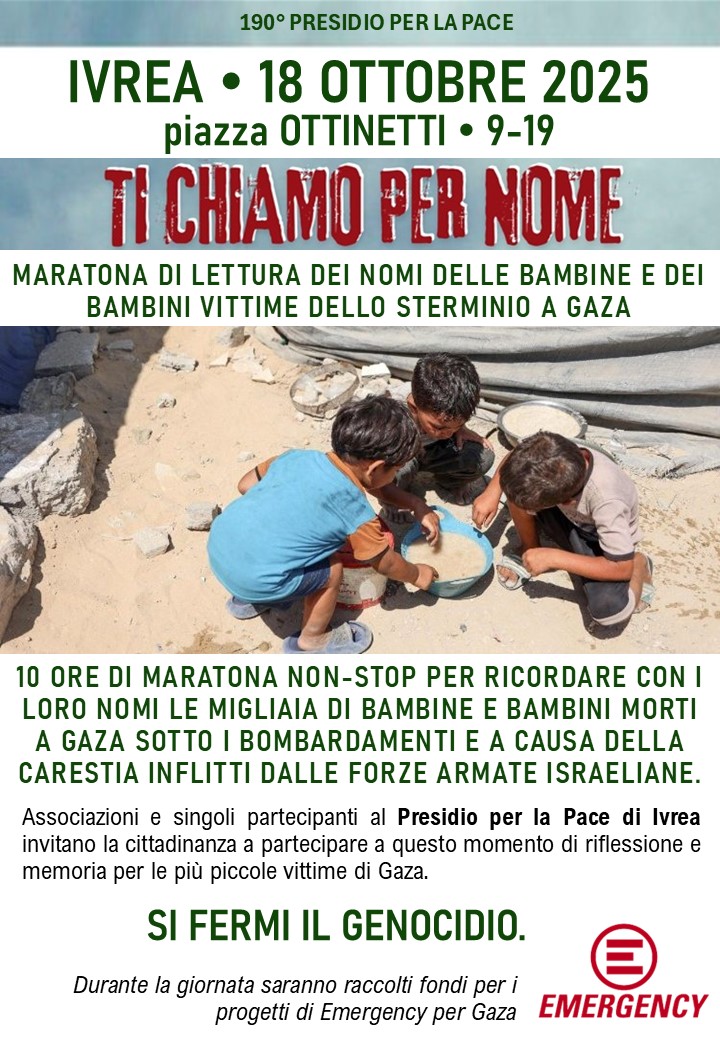 ti chiamo per nome