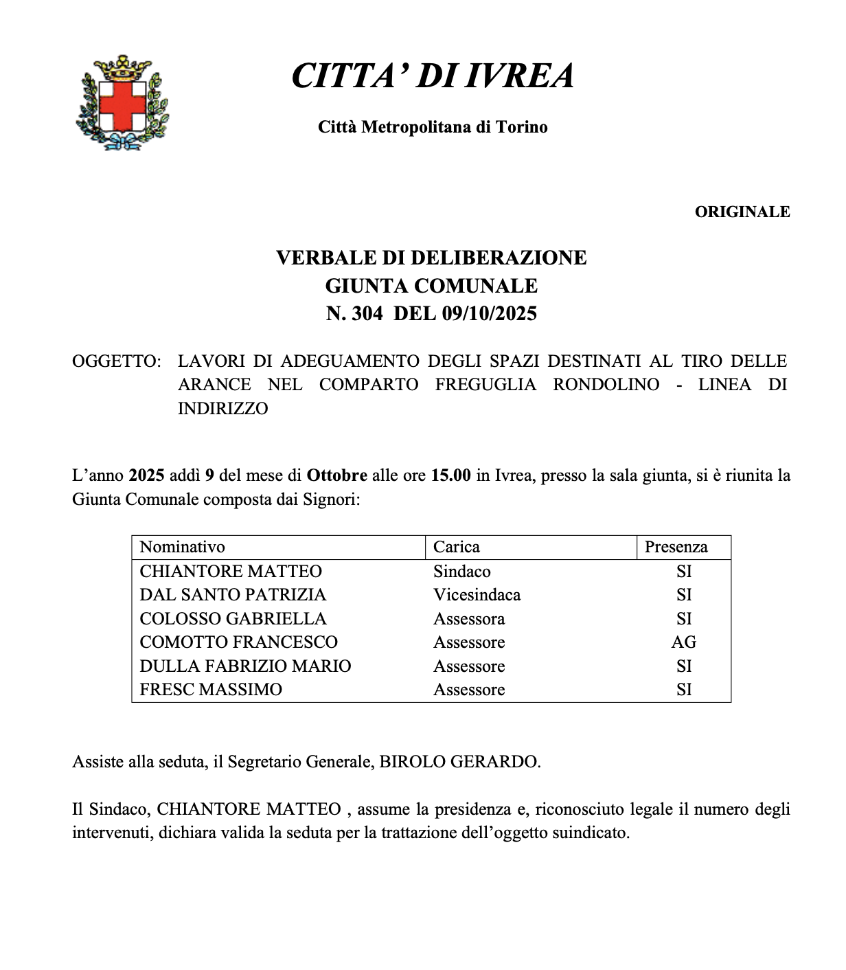 delibera