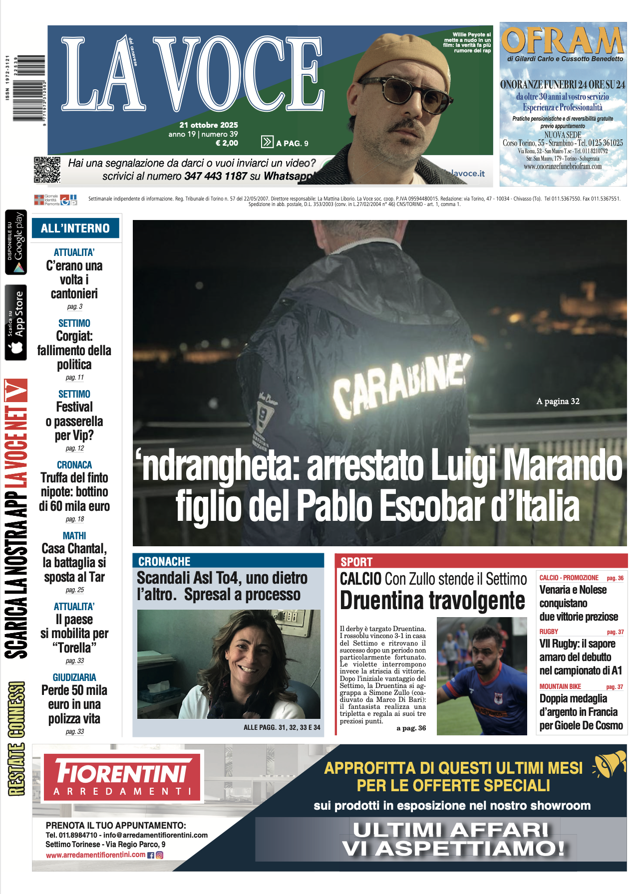 prima pagina