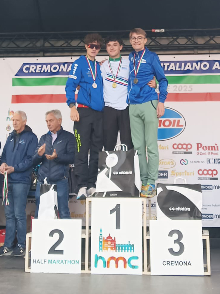 Alessandro Cena podio