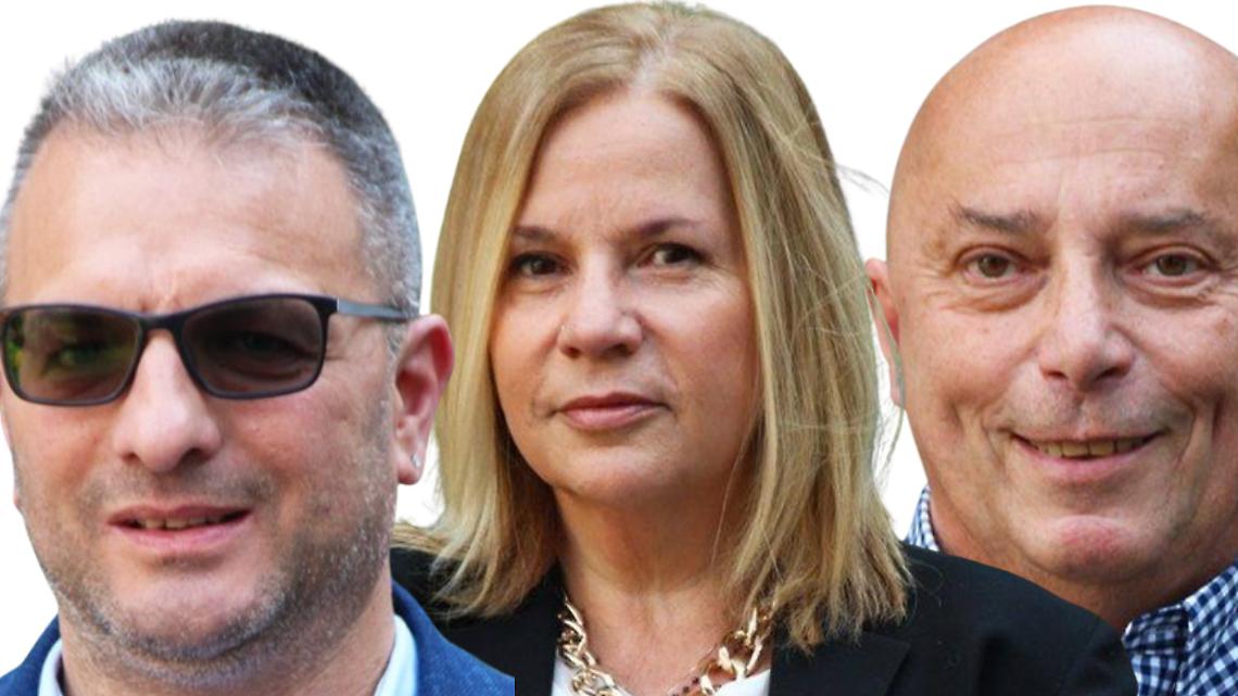 Gian Luca Lalli, Paola Bottalico e Gianni Goia