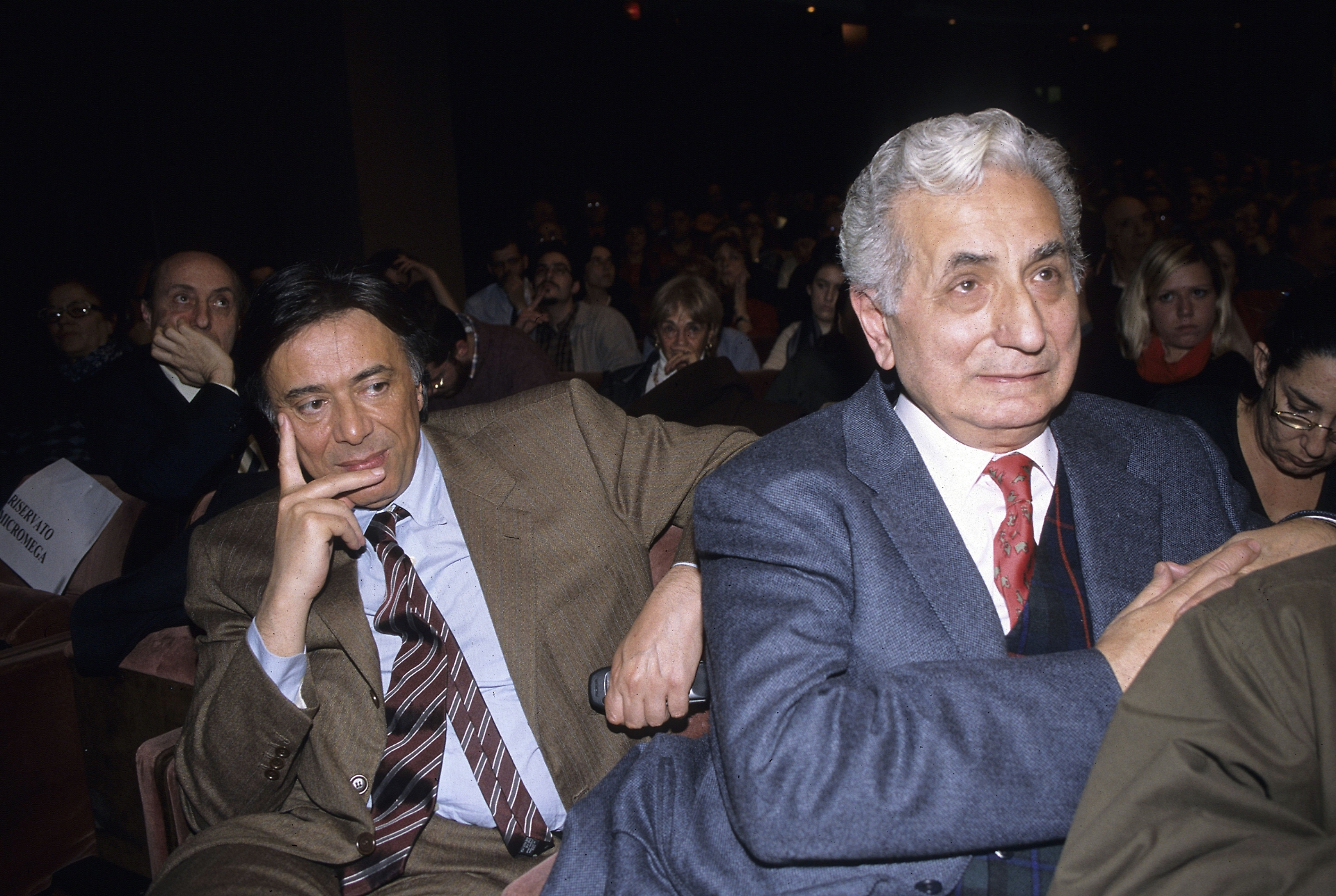 Diego Novelli con Carlo Freccero