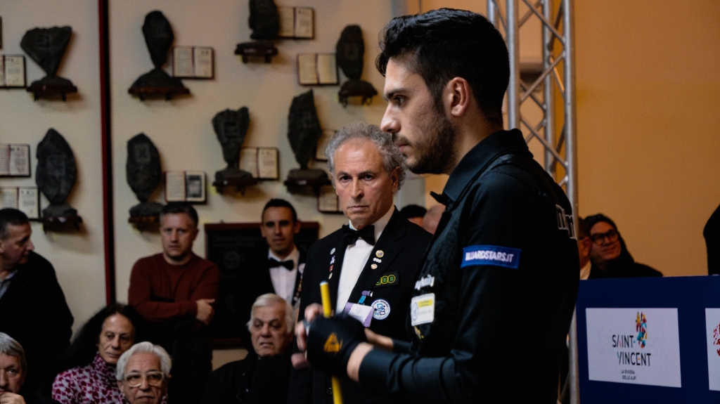 Andrea Ragonesi concentrato