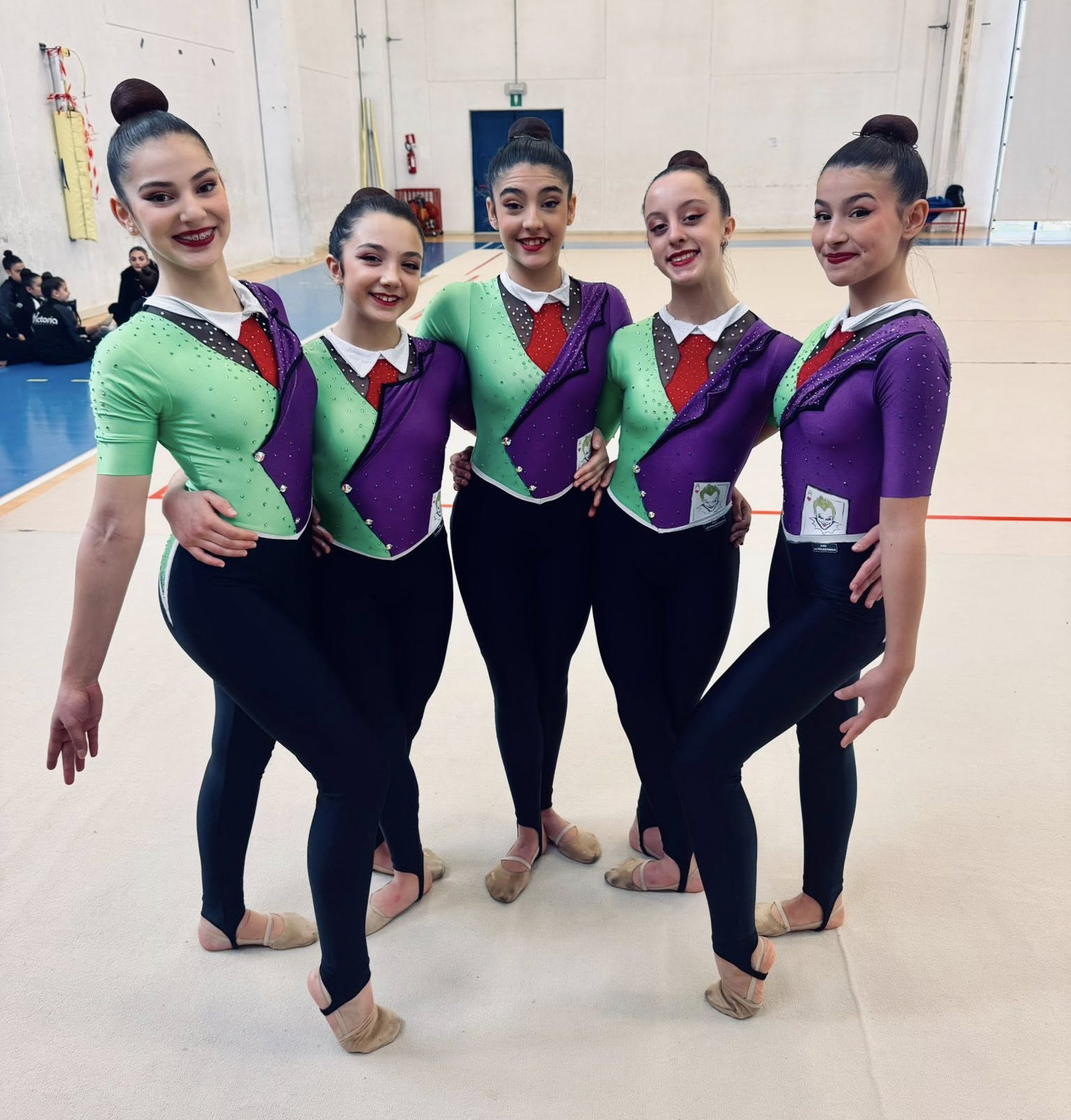 la Palestrina allieve gold 5 palle insieme