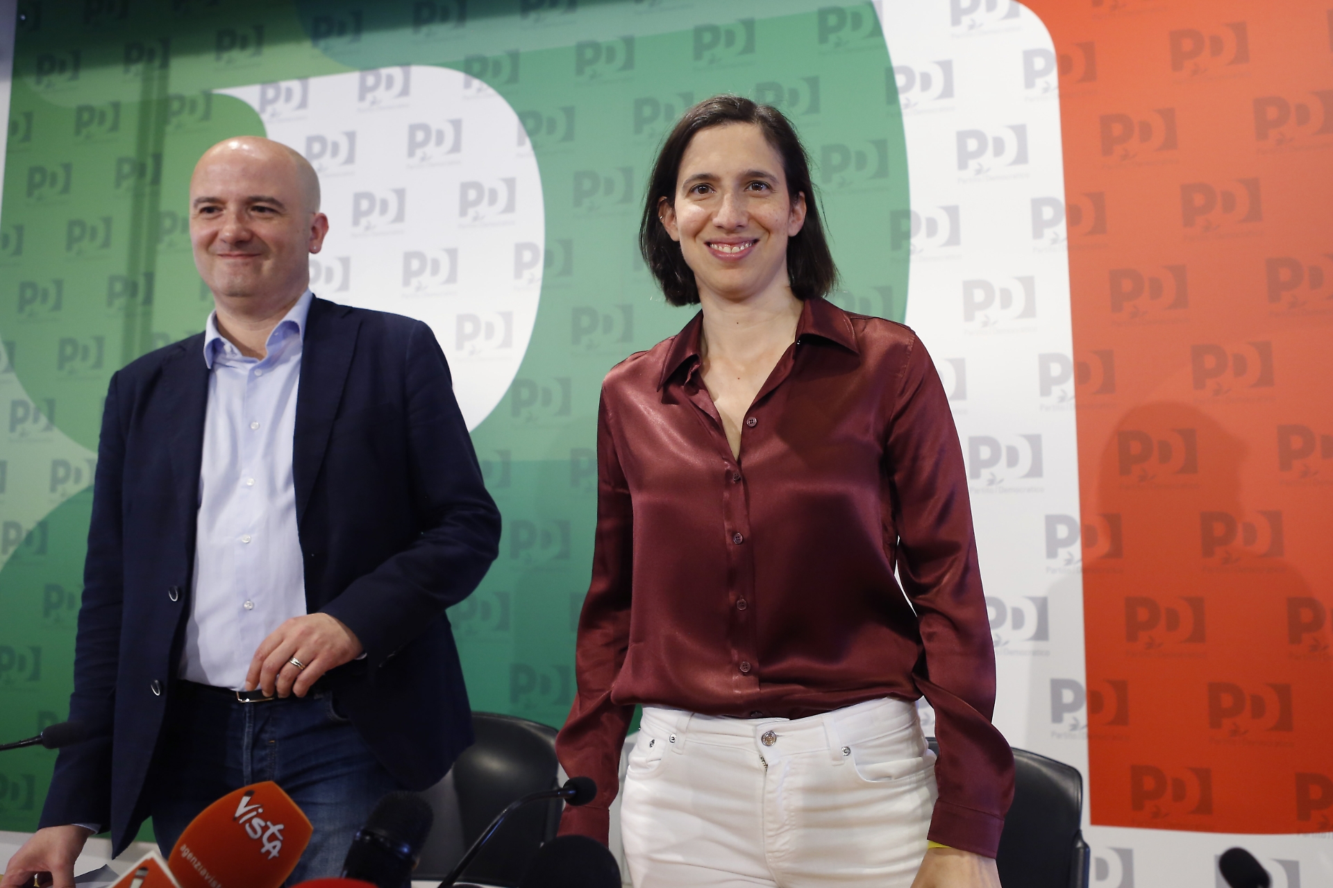 Davide Baruffi e Elly Schlein