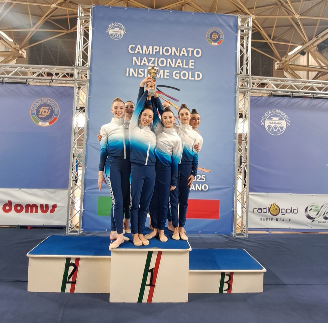 Eurogymnica primo podio