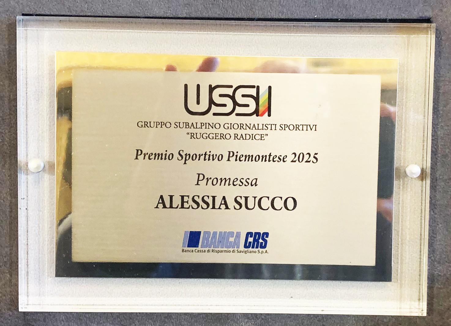 Alessia Succo Premio USSI