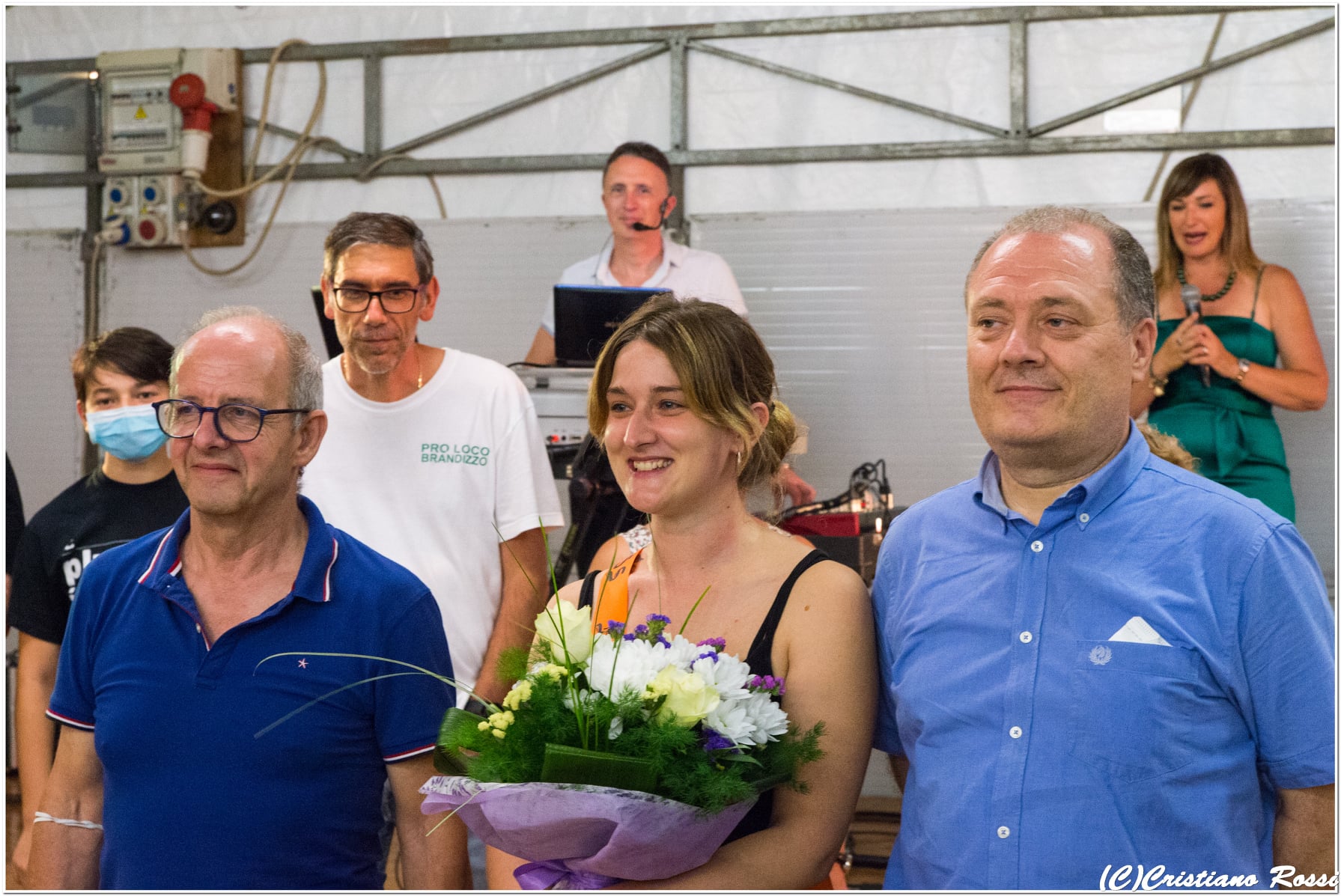 Gianni Fabbri con l'ex Sindaco paolo Bodoni