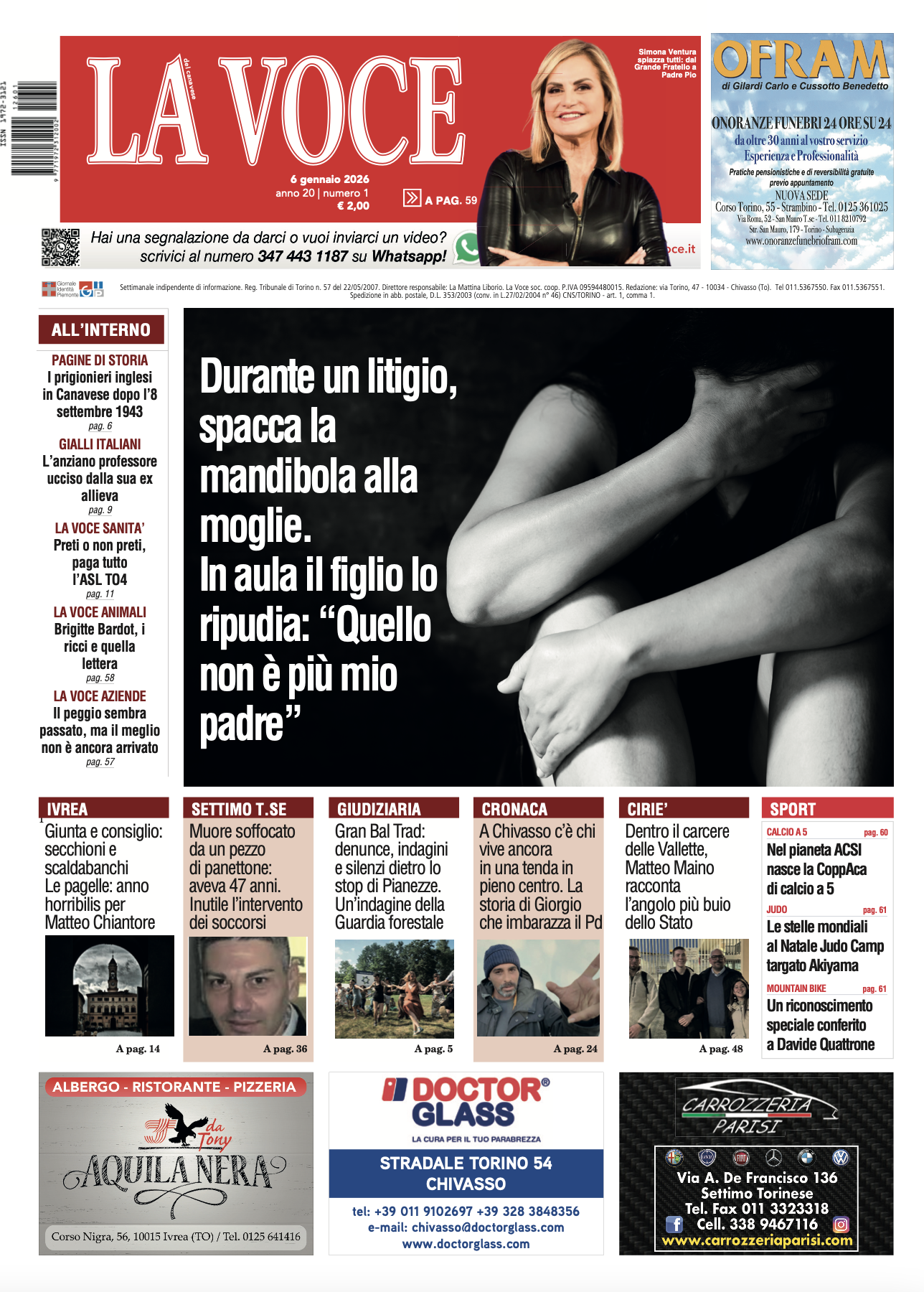 prima pagina
