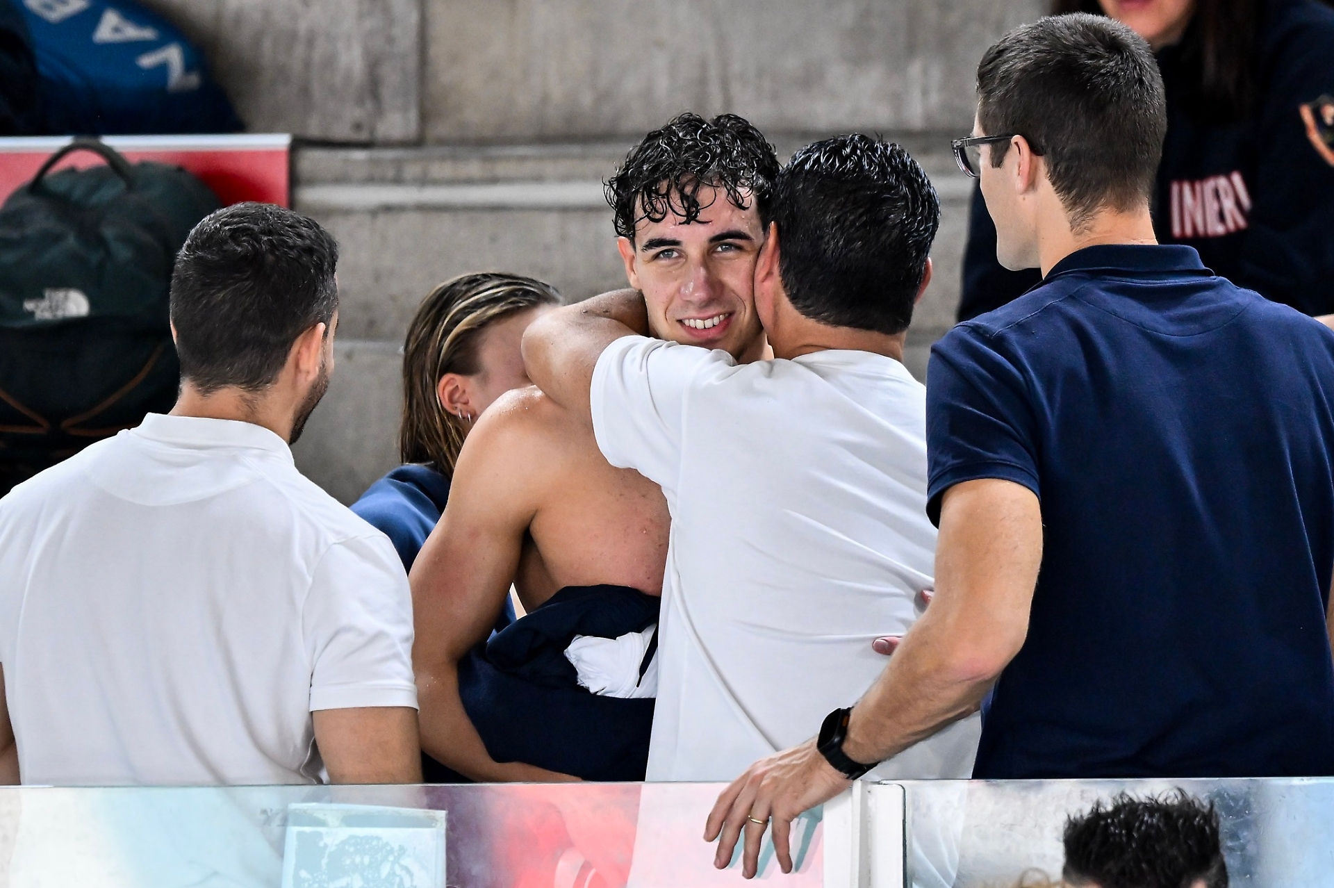 Simone Spediacci festeggiato