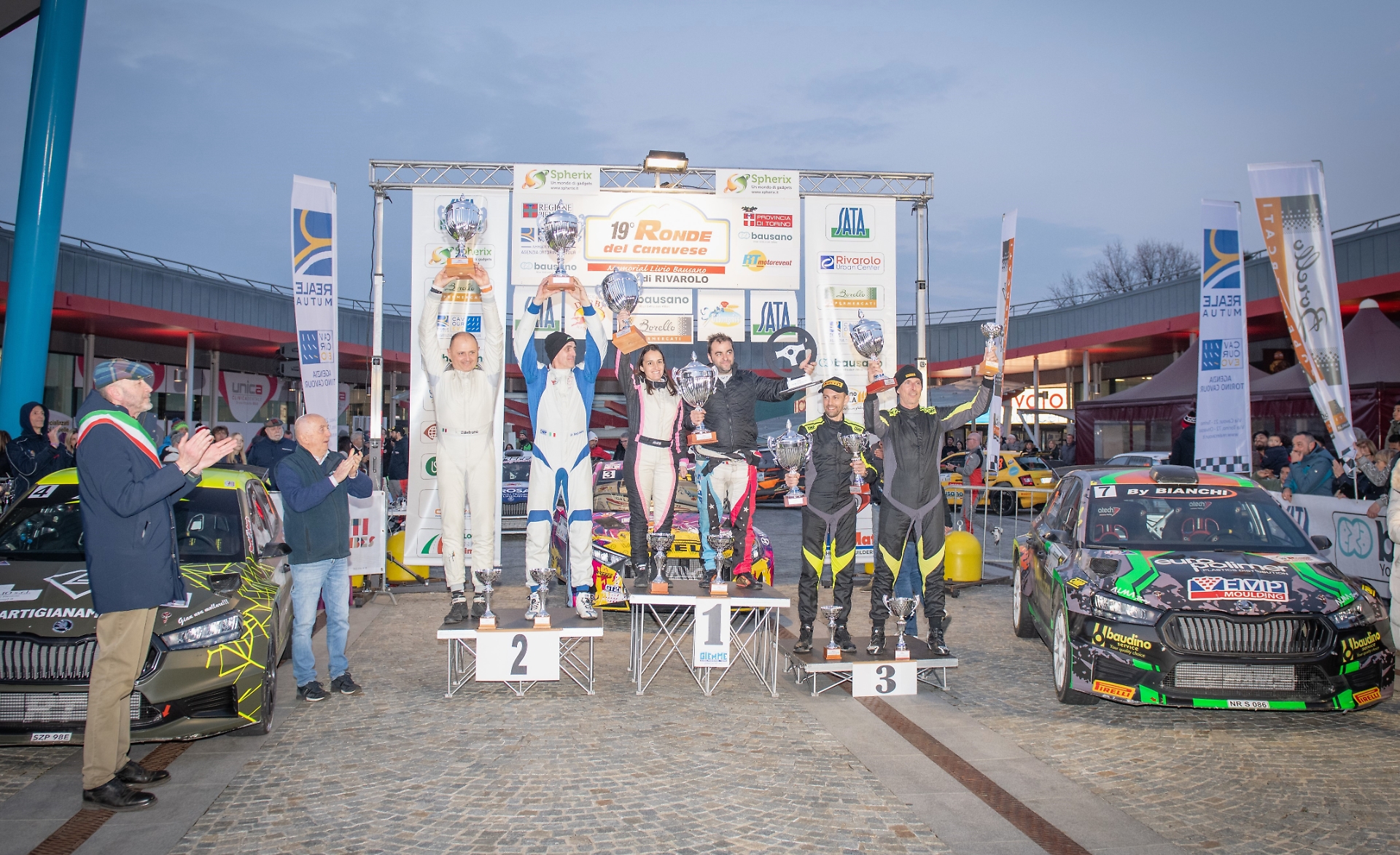 Ronde del Canavese 2025 podio ROLLING FAST