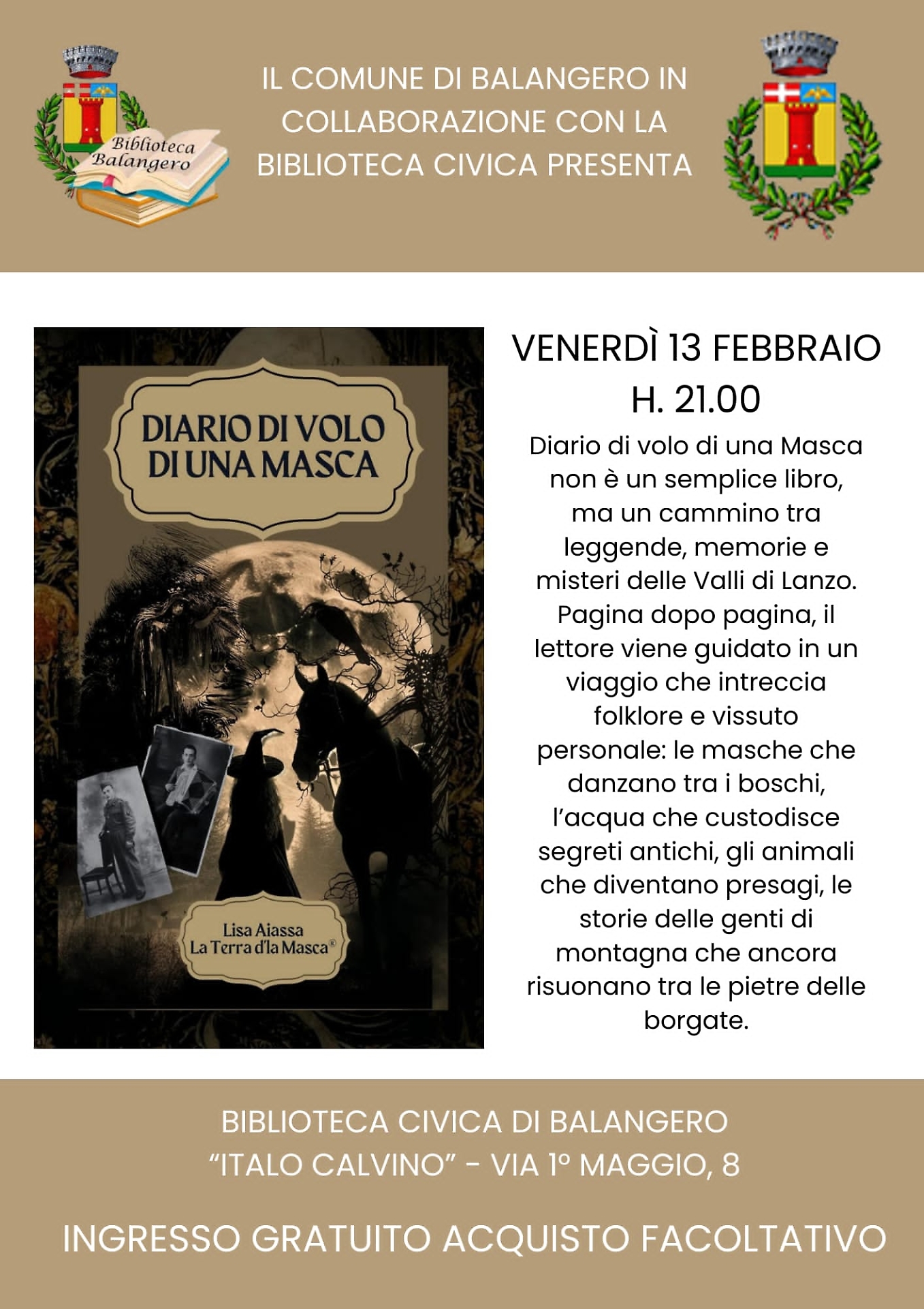 Locandina dell'evento