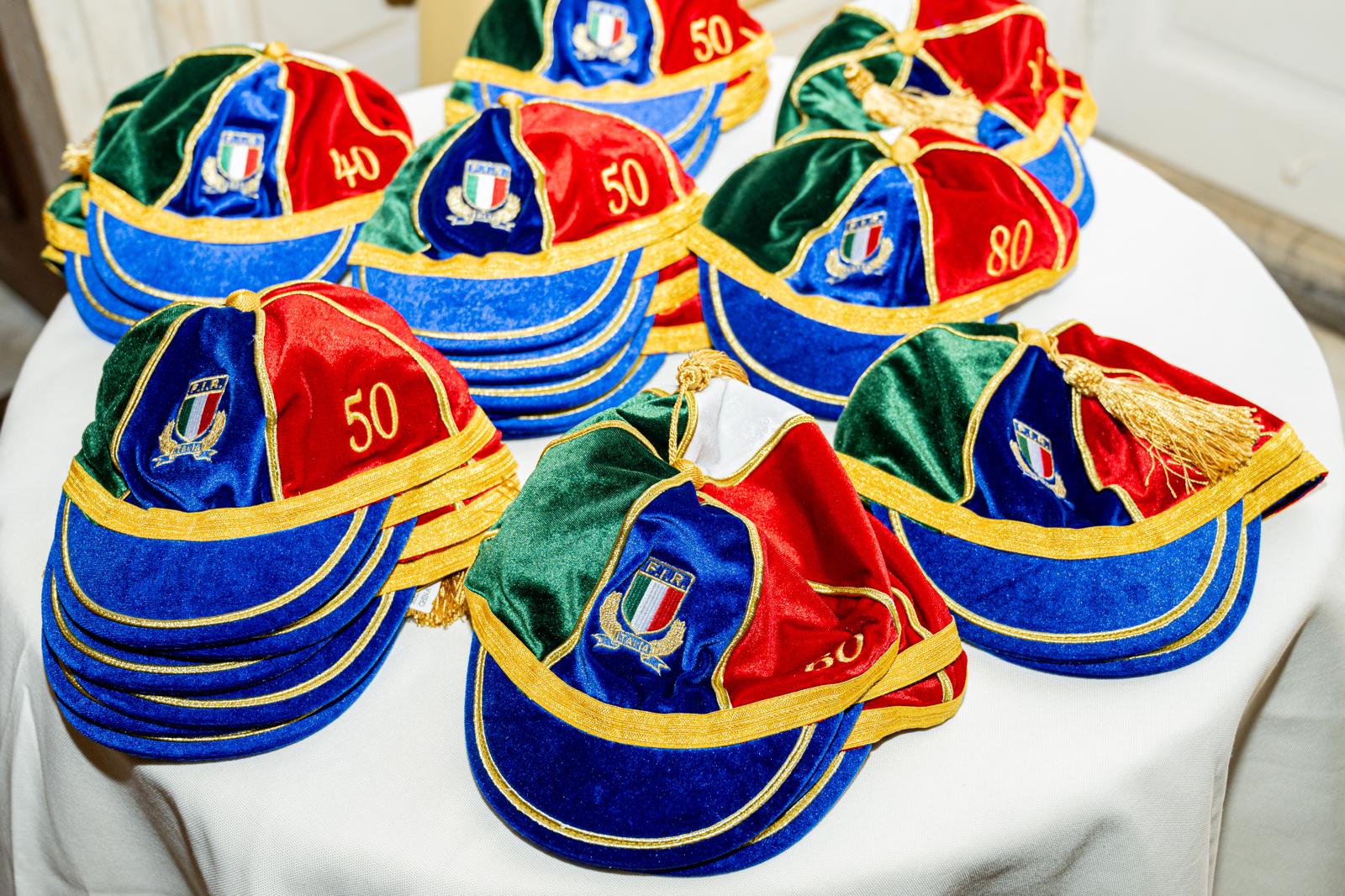 VII Rugby cap commemorativo