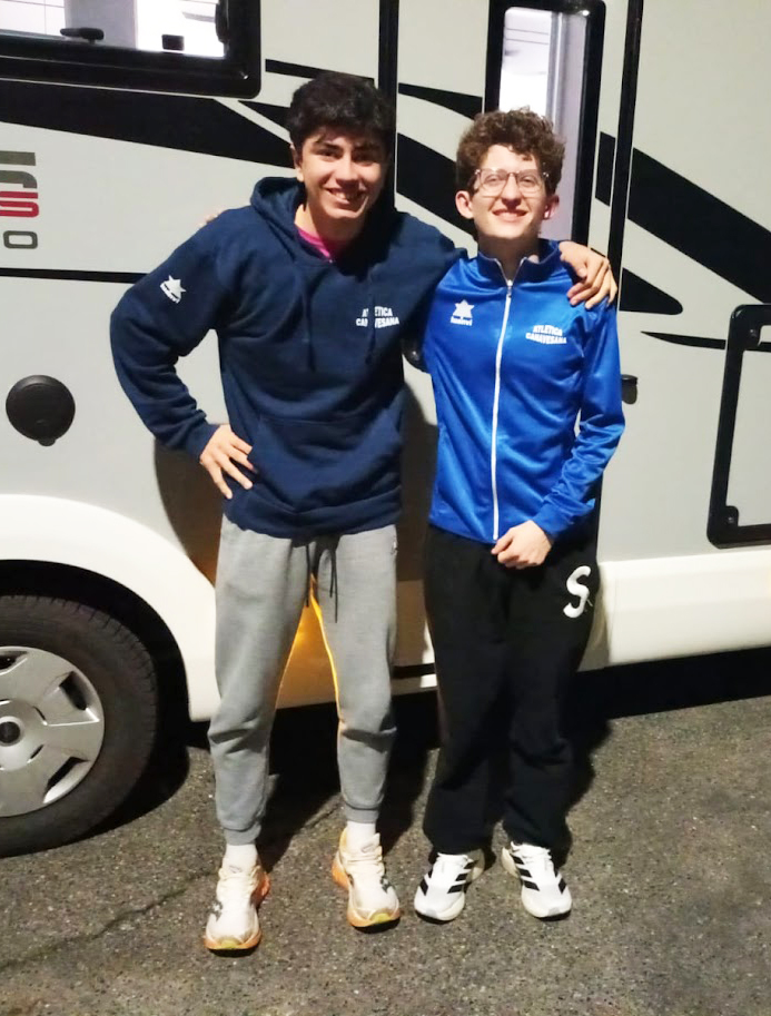 Lorenzo Mangalaviti e Matteo Milano