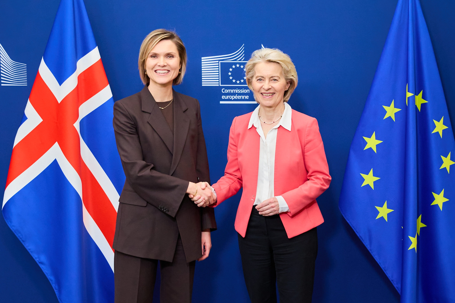 VISITA DI KRISTR&Uacute;N FROSTAD&Oacute;TTIR, PRIMO MINISTRO ISLANDESE, ALLA COMMISSIONE EUROPEA