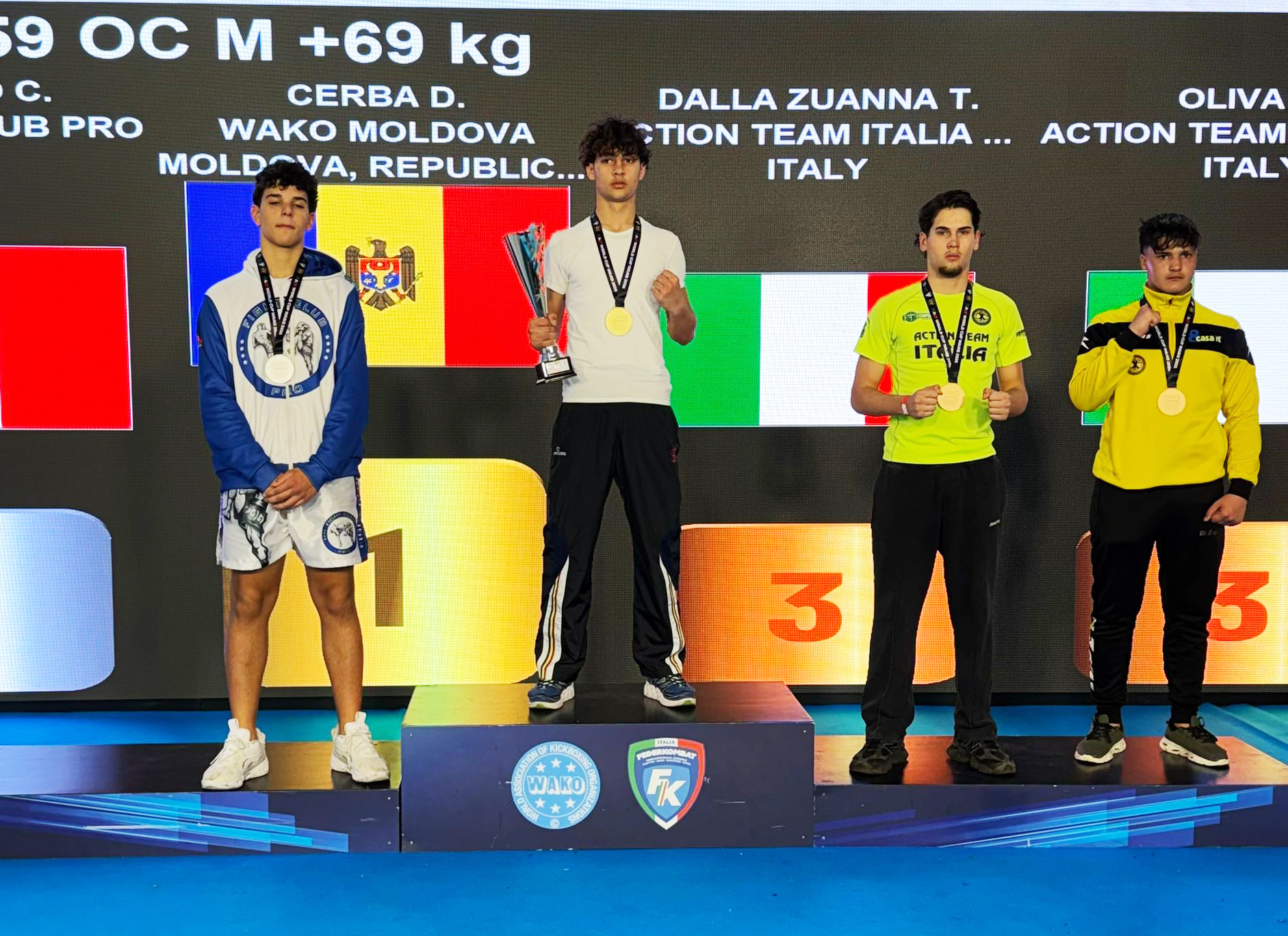 Tommaso Dalla Zuanna podio