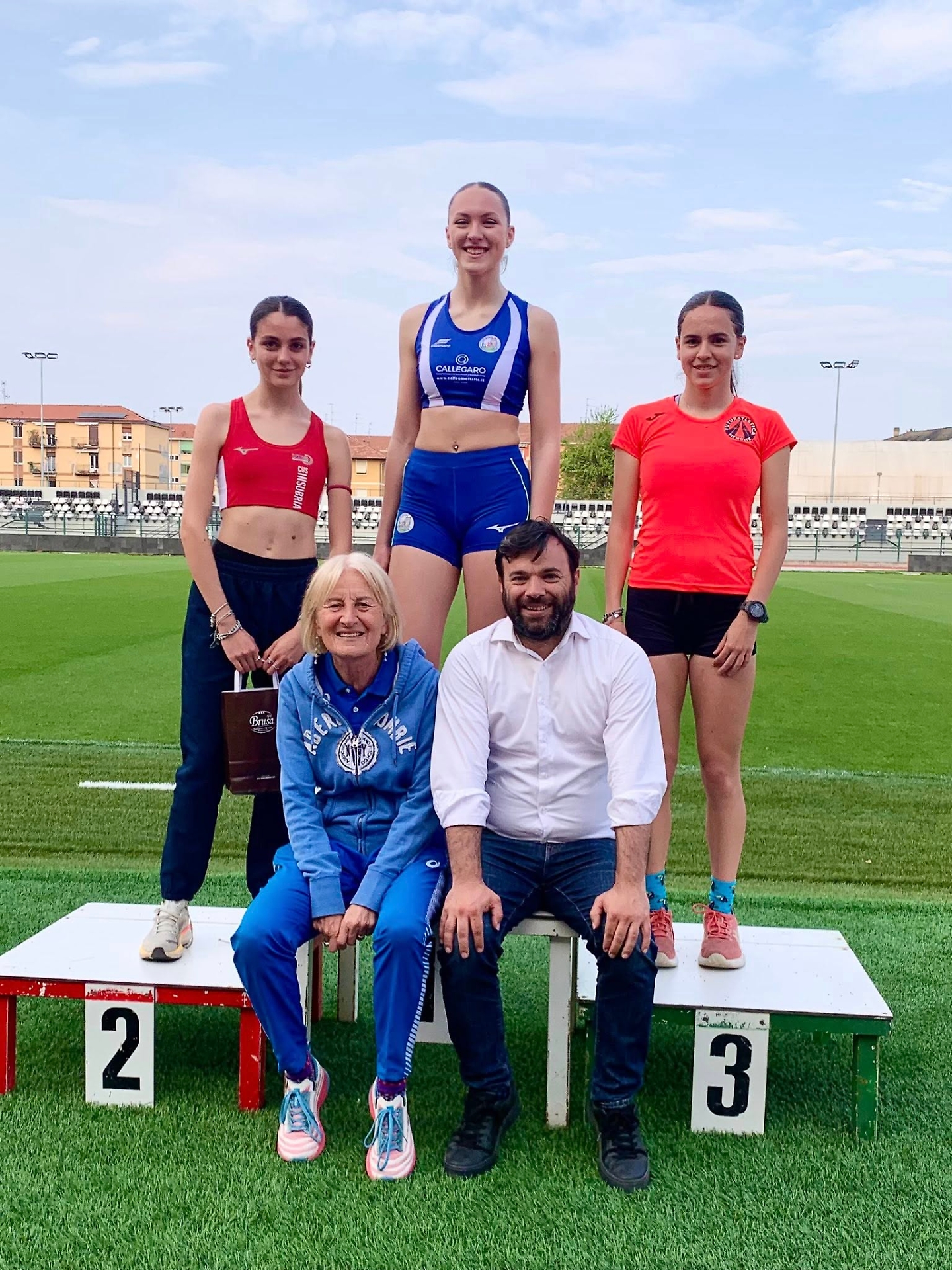 Francesca Ferro podio